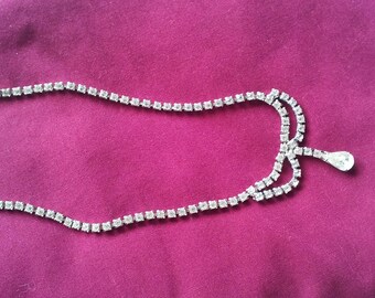 Vintage Rhinestone Necklace