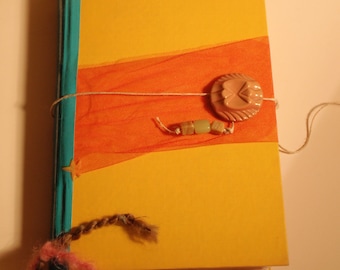 Altered Book/Journal (Yellow)