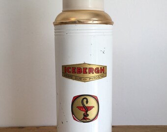 French Vintage "ICEBERGH" Thermos Flask