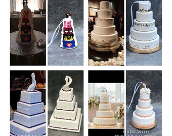 Wedding Cake Ornament