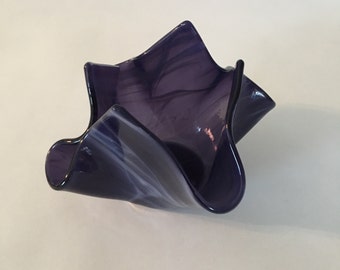 Purple Candle Holder