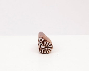 50% off Wood Stamp bird 78b