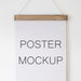 Styled stock photo mockup | portrait white frame | art print poster photo artwork | plain clean simple wall | high res .jpg