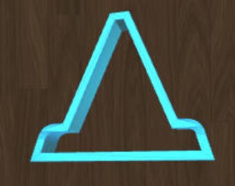 Traffic Cone Cookie Cutter