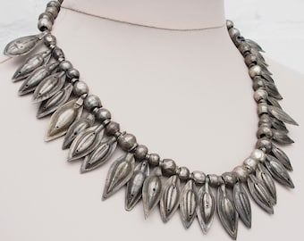 Antique Silver Turkmen nomadic Tribal necklace from Afghanistan No:18/3