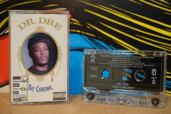 The Chronic by Dr. Dre Vintage Cassette Tape