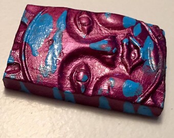 Handmade clay face head cabochon mosaic tile sun woman lady craft supplies handmade cabochon mosaics dolls jewelry craft parts