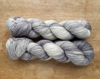 Storm Grey DK Singles - Superwash Merino (240 yards) dk weight
