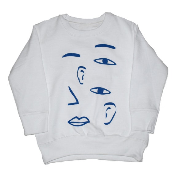 FACE - Toddler Long Sleeve Sweat Shirt - White