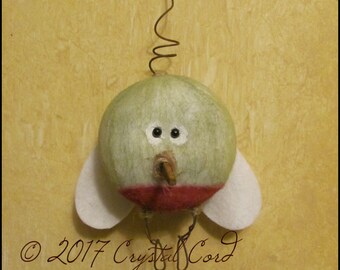 Creepy Mosquito ornament Anthropomorphic Doll Whimsical cottage chic shabby garden decor cute country Farmhouse spring summer bug primitive