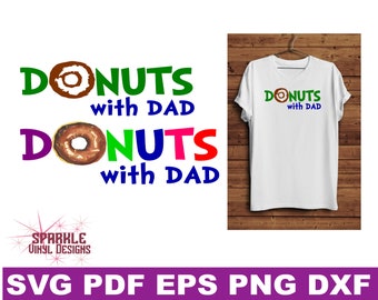 Download Donuts with Dad Printable Invitation DIY Turquoise Teal