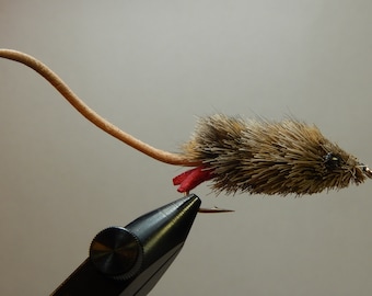 Three (3) Mouse Flies, for Fly Fishing