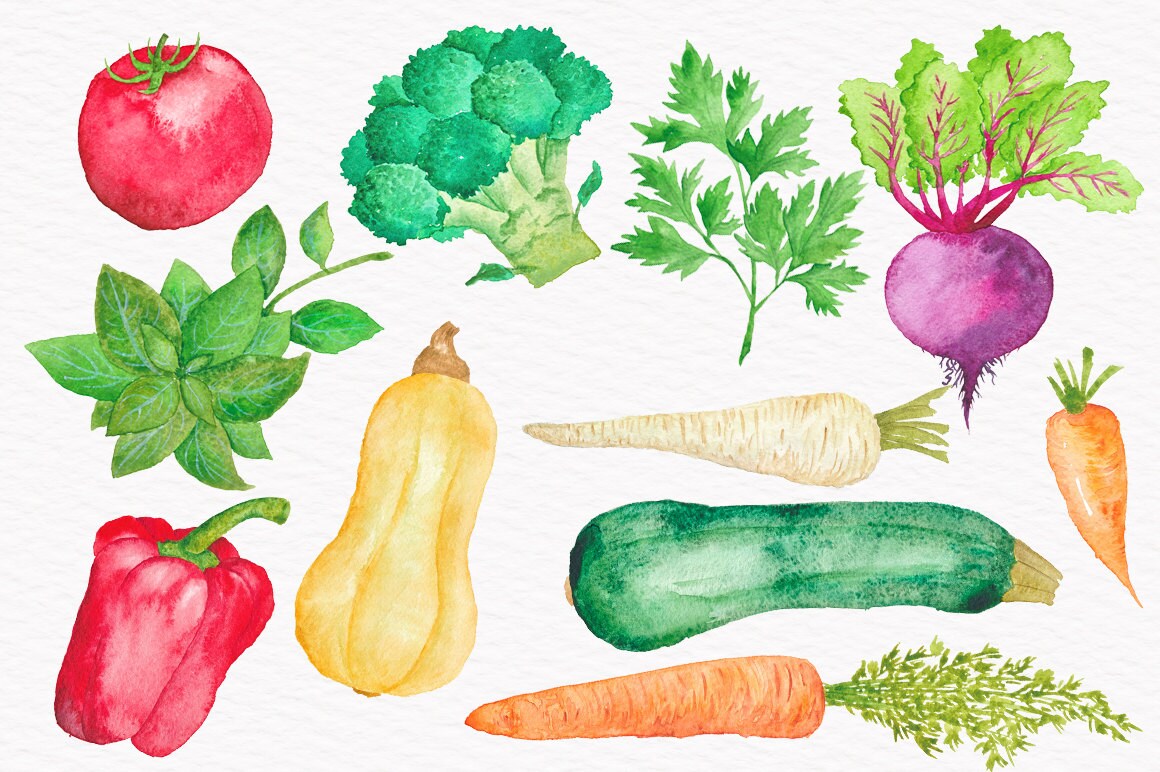 Рисуем овощи с детьми