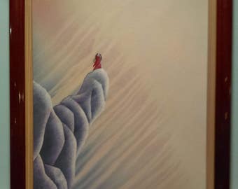Bill Rabbit Original Framed Painting "Trust"