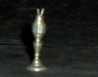 Miniature SILVER CANDLE HOLDER
