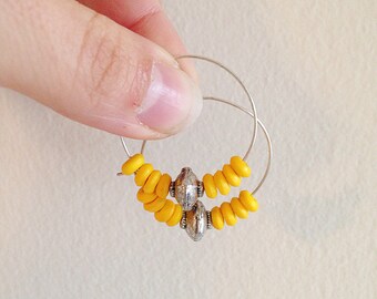 Lovely Little Southwest Inspired Hoops Earrings
