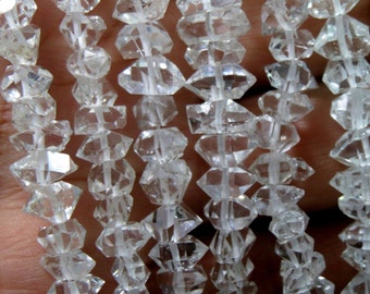 1 Strand Herkimer Diamond ,Quartz Double Terminated, Crystal ,Size===7x5x5mm
