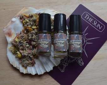 Midsummer Magic Litha Sabbat Ritual Oil