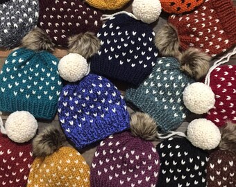 Made-to-order Ramsey beanie/ Fair Isle Beanie