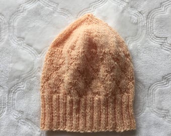 Toddler knitted beanie, toddler wool beanie, toddler beanie, toddler knit hat, wool beanie, girl knit hat, Christmas gift ideas for girls.