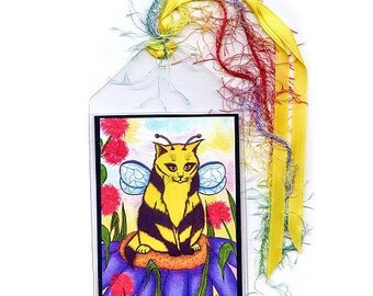 Bast Cat Bookmark Bastet Cat Statue Temple Goddess Egyptian