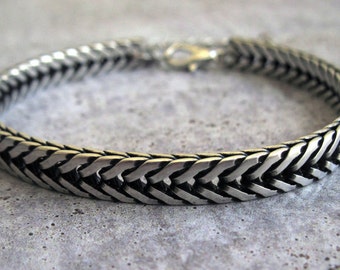 Men's Silver Bracelets - Mens Bracelet - Mens Jewelry - Jewelry For Men - Bracelets For Men - Gift for Him - Men's Gifts