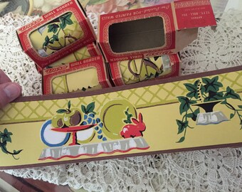 Vintage Duro Wall Border 5 Rolls New Old Stock Reduced Price