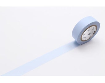 208856 mt Washi Masking Tape deco tape solid light powder blue