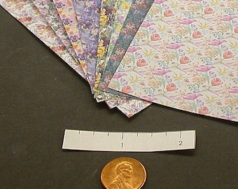 Miniature Floral Wrapping Paper