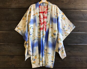 Vintage Japanese Silk Kimono