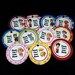 Paw patrol theme thank you tags, favor tags, gift tags - set of 24