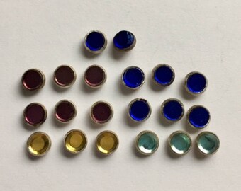 Vintage Rose Montee 5mm Sew Ons - Assorted Colors