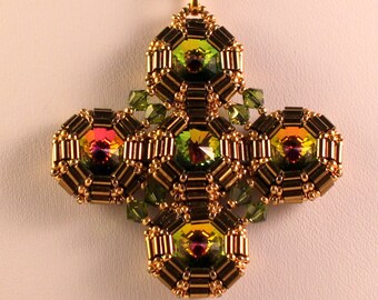 Greek cross pendant