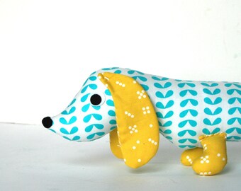 Wiener Dog PILLOW Softie for Kids Plush Toy Dachshund Baby Toy Stuffed Animal BEAUMONT