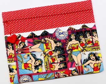 Wonder Woman Cross Stitch Embroidery Project Bag