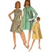 Retro Simplicity 1960s Sewing Pattern Mad Men Style Sheath Dress Duster Jacket Swing Coat A-line Trapeze Cut Bust 38