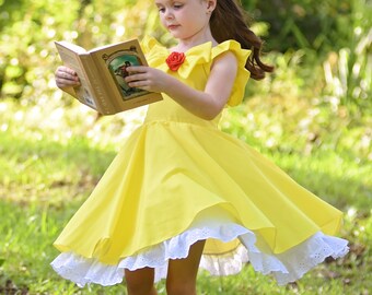 Girls Belle Costume Dress