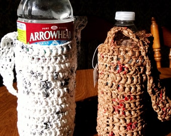 Recycled water bottle holder 1 liter