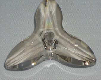Swarovski-6906-pendant-orchid-Crystal Silver Shade (001 SSHA)-40mm