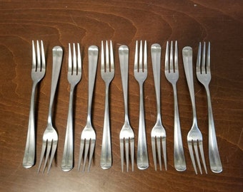 Supreme Cutlery Liberty Bell - 11 Salad Forks - Japan