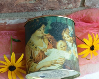 SALE! Watkins Tin- English, Colorful Graphics, Limit Ed - Vintage - Fabulous!
