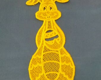 Yellow Bunny Bookmark