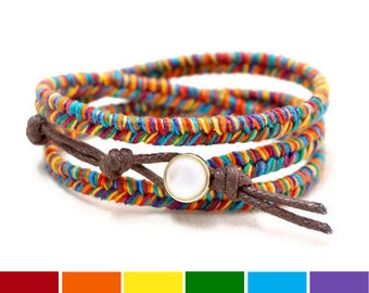 Gay Pride Bracelet, LGBT Bracelet, Rainbow Bracelet, Gay Pride Jewelry, Gay Bracelet Gift, LGBT Gift, Gay Jewelry Gift, Gay Pride Gift
