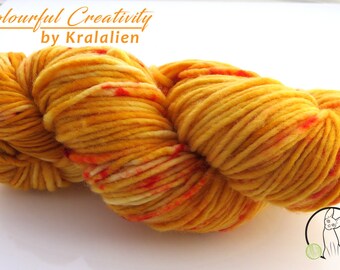 Sunny Autumn - Colourful Merino Aran *snowflake*