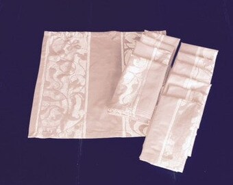 Set of 10 Fabric Dinner Napkins