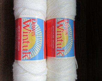 Dawn Wintuc White yarn 2 skeins