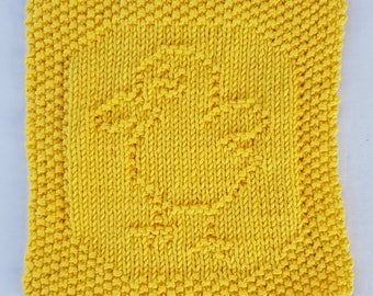 Hand Knitted Cotton Cloth, Hand Knitted Cotton Washcloth, Hand Knitted Cotton Dishcloth,