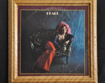 LP Album Frame, Red Oak, Quarter Sawn, Style 4