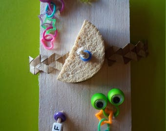SOFT toy Lunabird CROC COLLECTION for all parrots parakeets/small