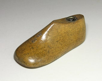 Vintage Wooden Baby's Shoe Form - early 20th Century